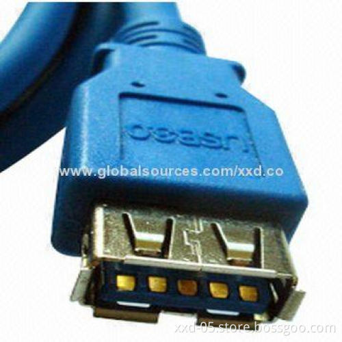 USB2.0 Data Transfer and Charging USB Cable for Cellphones, AM Micro 5-pin, 480Mbps